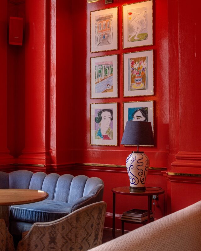 Every corner of @thecoralroom exudes a sense of creativity - we love the captivating @lukeedwardhall sketches that tell the history of the building and pay homage to architect sir Edwin Lutyens and The Bloomsbury Set. 🎨🖌

Join us for a spot of lunch, drinks with friends, or just a moment of pure Bloomsbury bliss. Book your experience now at link in bio. 

#bloomsbury #london #interior #thedoylecollection